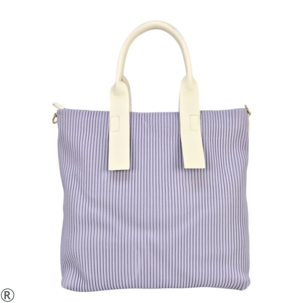 Голяма лилава чанта тип торба- Tiara Purple 10090