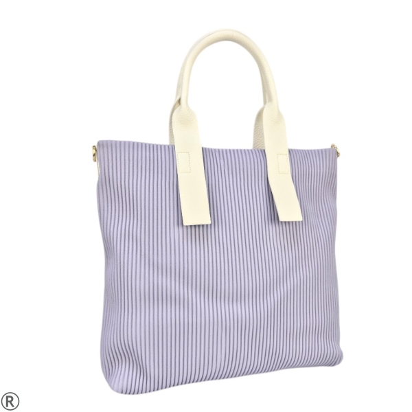 Голяма лилава чанта тип торба- Tiara Purple 10090