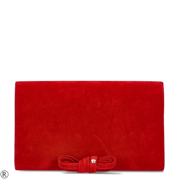 Червена елегантна чанта- Sindi Red 10413