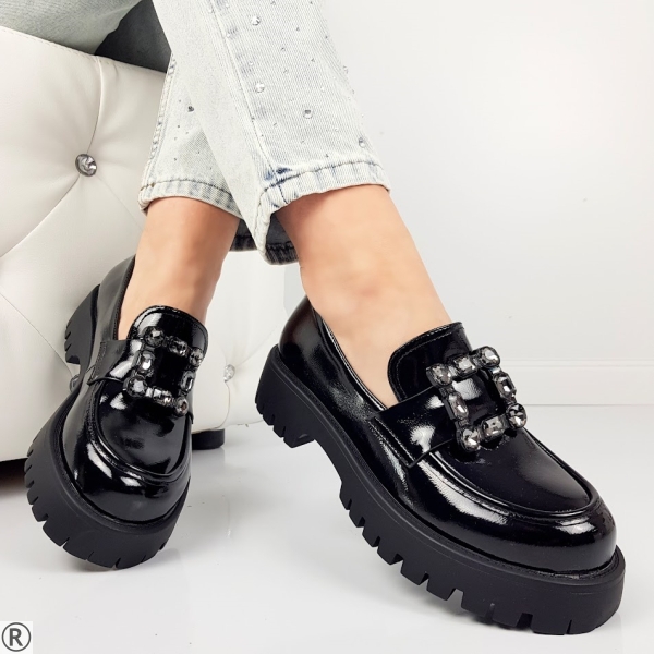 Черни лоуфъри с камъни- Eliza Bulgaria 10433