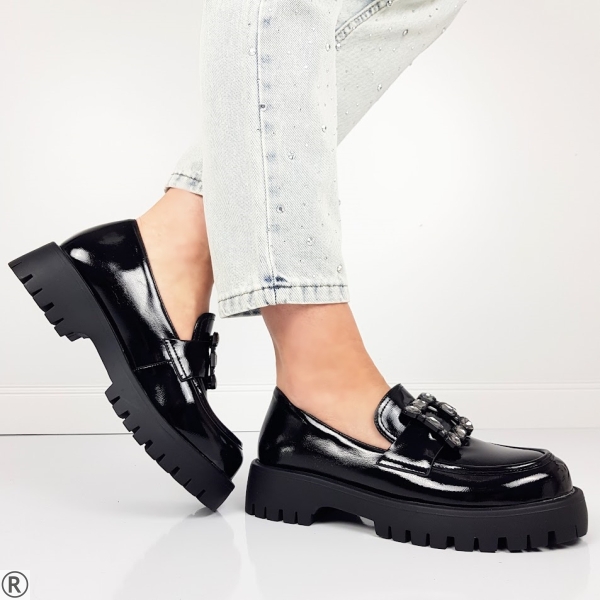 Черни лоуфъри с камъни- Eliza Bulgaria 10433