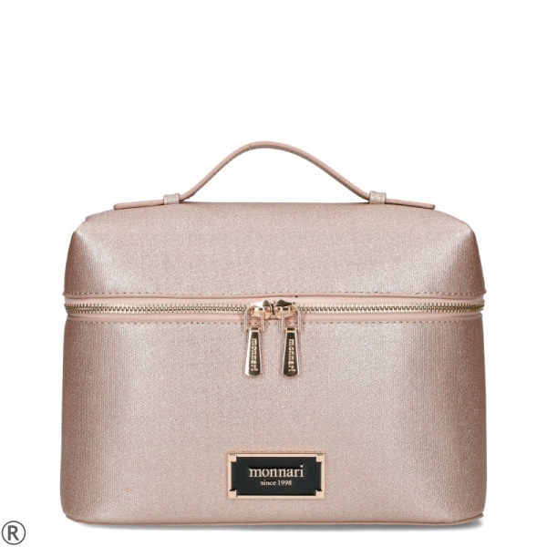 Розова дамска чанта за козметика- Monnari Pink 10447