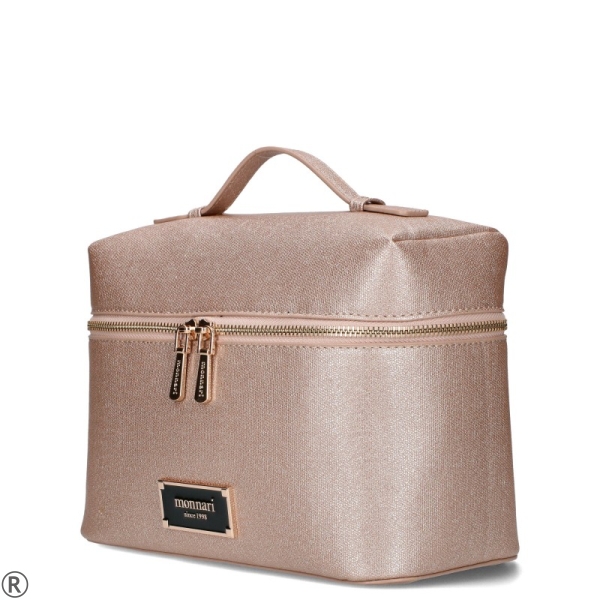 Розова дамска чанта за козметика- Monnari Pink 10447