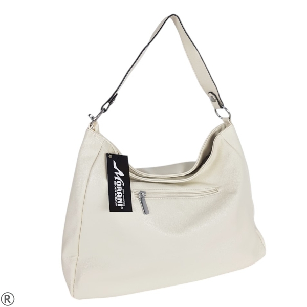 Бежова чанта тип торба- Amanda Beige 10552