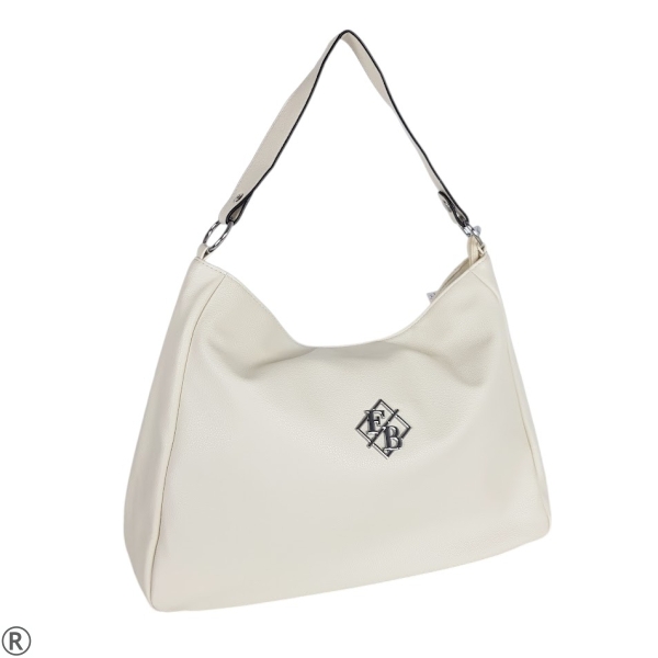 Бежова чанта тип торба- Amanda Beige 10552