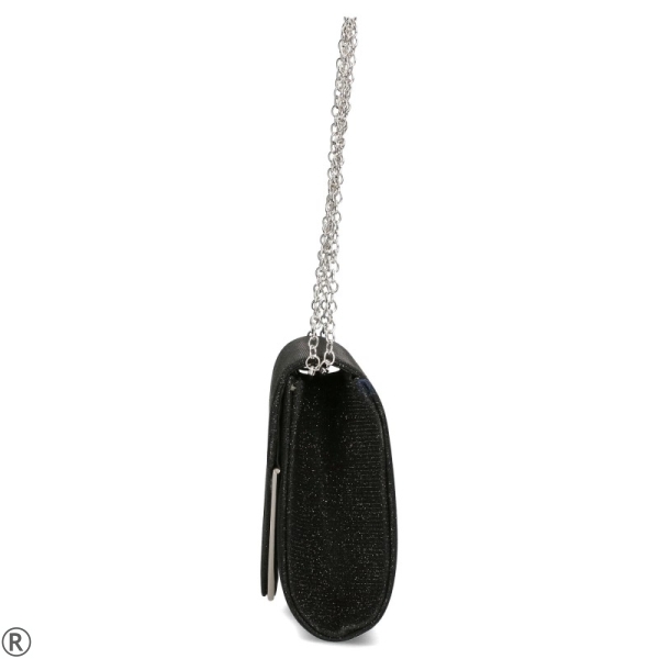 Черна елегантна чанта- Mika Black 10567