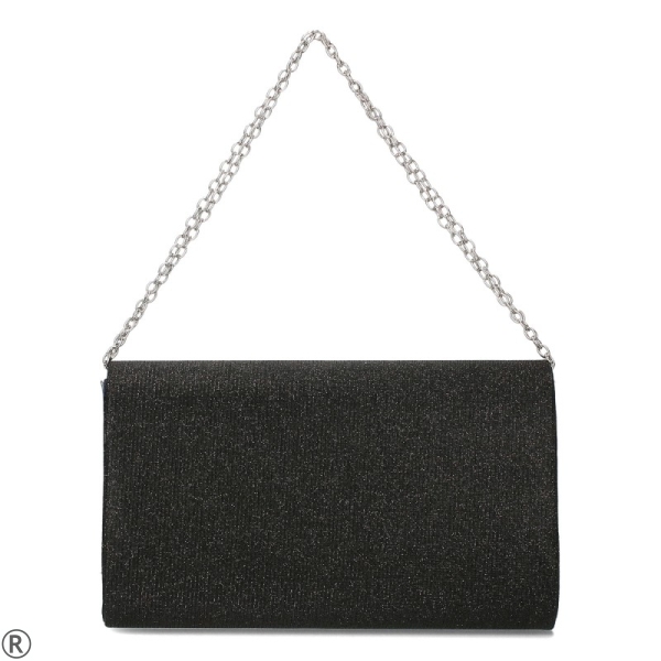 Черна елегантна чанта- Mika Black 10567