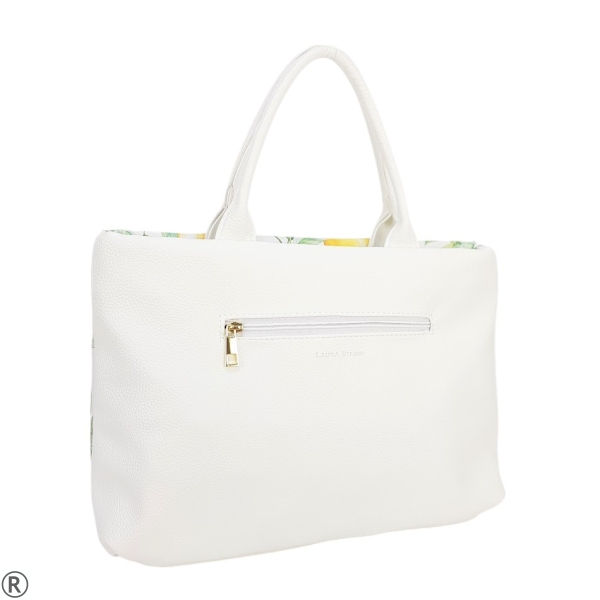 Дамска чанта с лимони- Laura Biaggi 10638