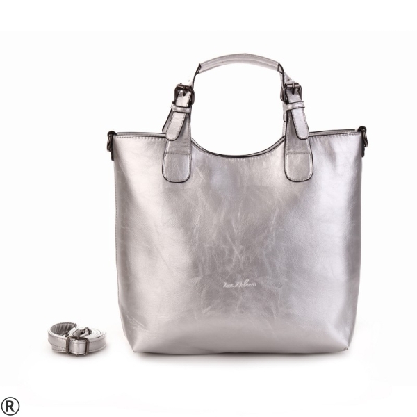 Сребристи еспадрили- Klaudia Silver 10392