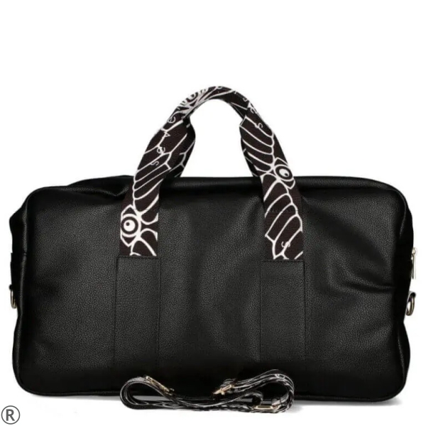 Голяма дамска чанта-сак в черен цвят- EGO Black 10966