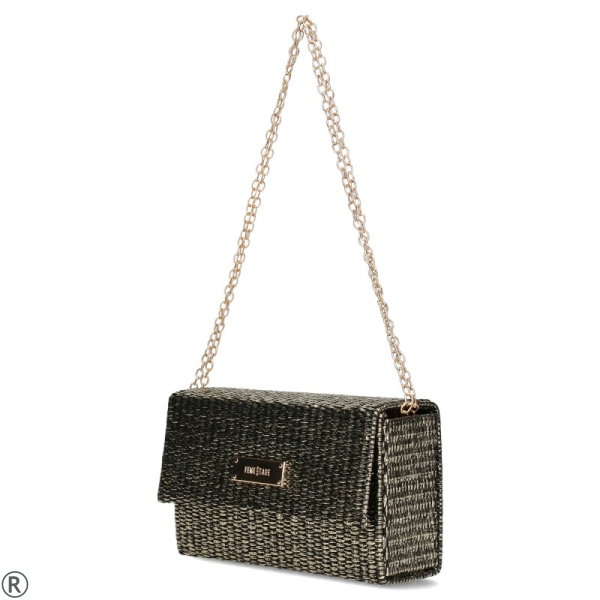 Златиста вечерна чанта- FEMESTAGE 11018