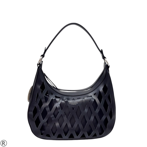 Черни удобни сандали на ток и платформа- Melani Black 10670