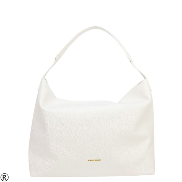 Бели равни сандали- Stella White 10517