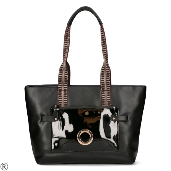 Черни лачени мокасини - Zara Black 11120