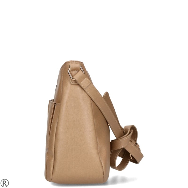 Дамска чанта за рамо в цвят каки- Monnari 11217