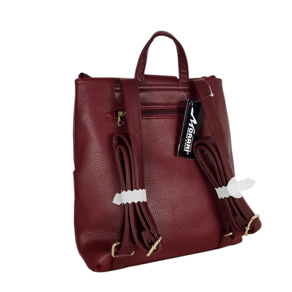 Дамска раница в цвят бордо- Melina 11277