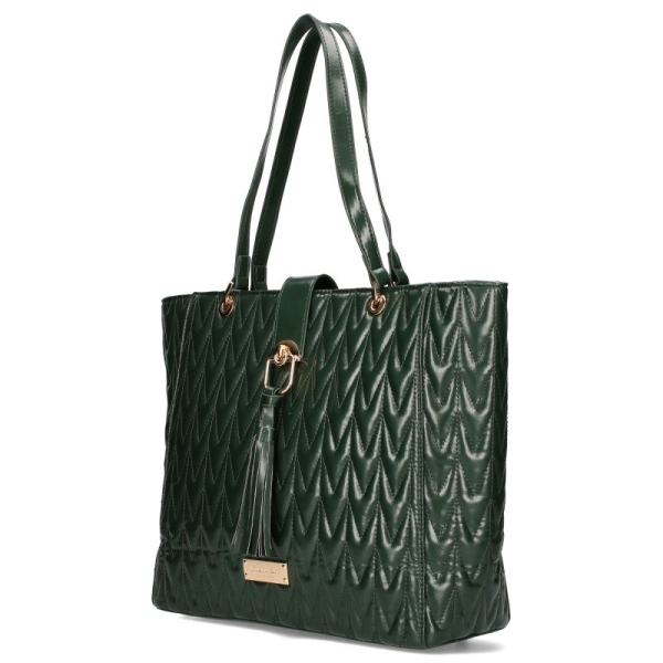 Голяма маслено зелена чанта- MONNARI Green 11327