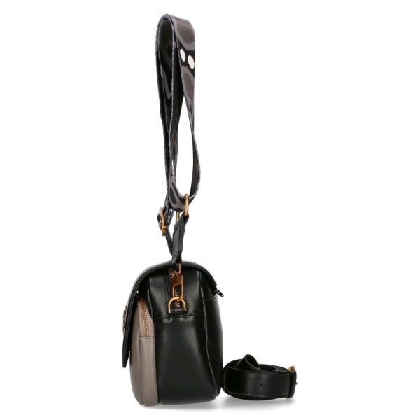 Сива чанта с два сменяеми капака и дълга дръжка- EGO 11381