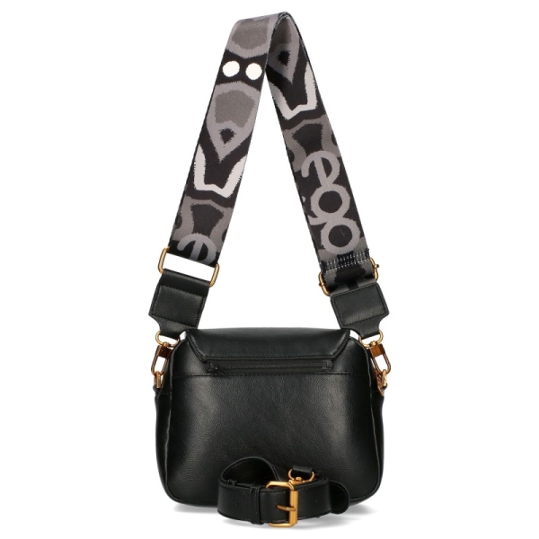 Сива чанта с два сменяеми капака и дълга дръжка- EGO 11381