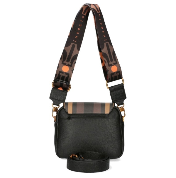 Чанта от естествена кожа с два сменяеми капака и скарабей- EGO 11388