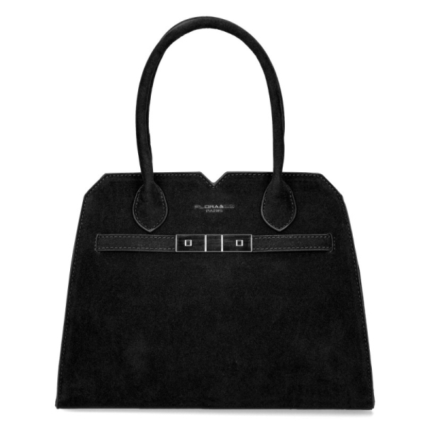 Дамски боти на платформа в черен цвят- Vivian Black 7457