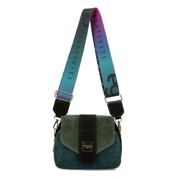 Чанта от естествена кожа с две отделения- EGO 11590