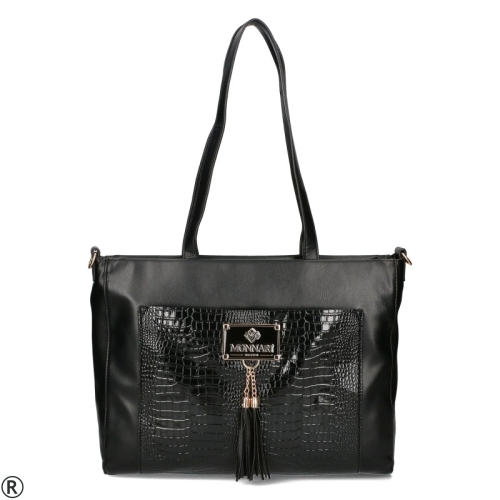 Черни кожени обувки на широк ток-  Eliza Bulgaria 10333