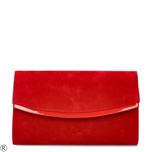 Червена елегантна чанта- Sindi Red 10413