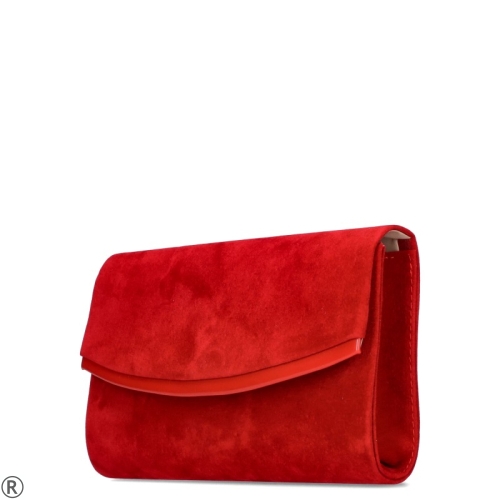 Червена елегантна чанта- Sindi Red 10413