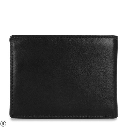 Черен мъжки портфейл от естествена кожа-  Pierre Cardin 10451