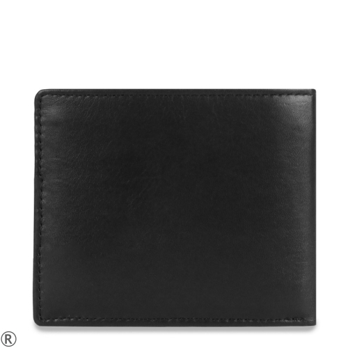 Черен мъжки портфейл от естествена кожа- Pierre Cardin 10455