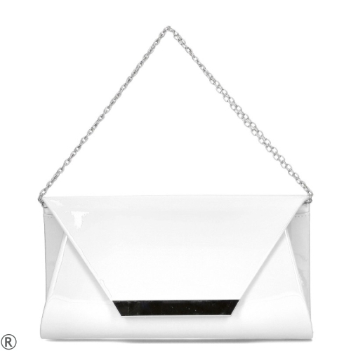 Бяла парти чанта- Morgan White 10568