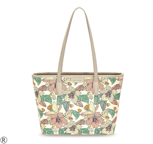 Дамска чанта с цветя- David Jones 10601