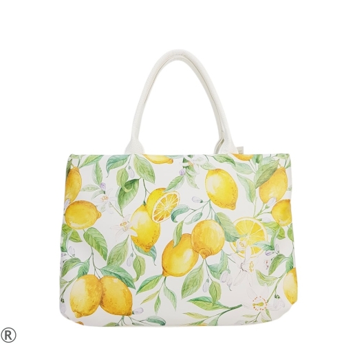 Дамска чанта с лимони- Laura Biaggi 10638