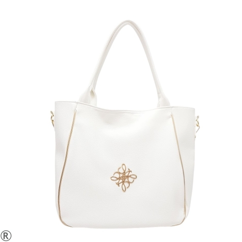 Бели дамски сандали от естествена кожа- Keila White 10576