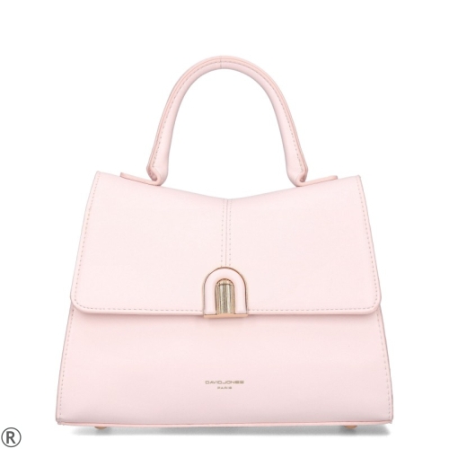 Розова твърда чанта- DAVID JONES Pink 11025