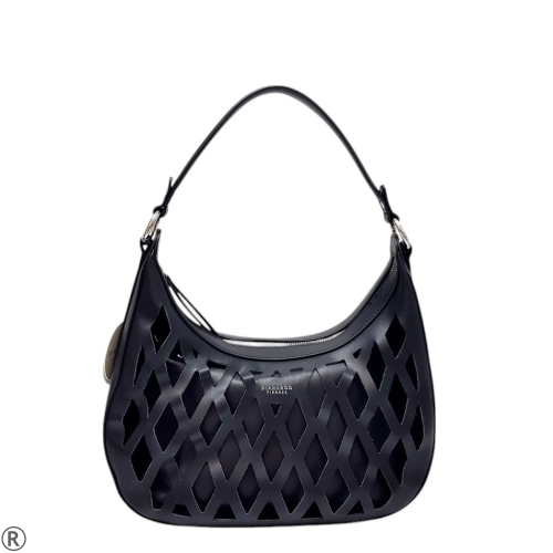 Черни удобни сандали на ток и платформа- Melani Black 10670