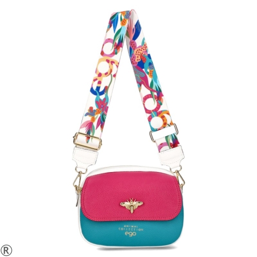 Бели равни чехли с камъни- Dara White 11011