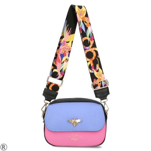 Черни дамски чехли на платформа естествена кожа - Keila Black 11010