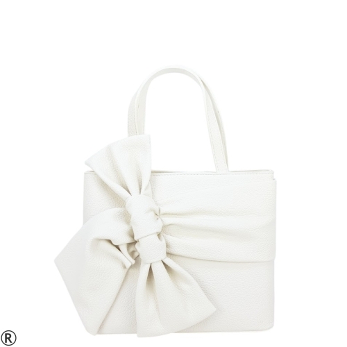 Сандали на ток и платформа от естествена кожа- Zara White 8970