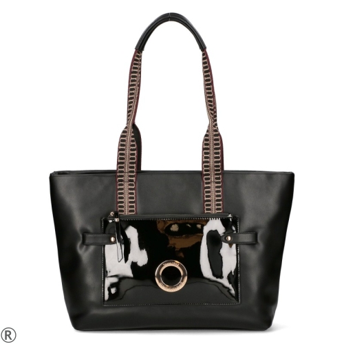 Черни лачени мокасини - Zara Black 11120