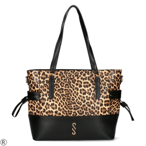 Леопардови кецове на платформа- Aisha 10140