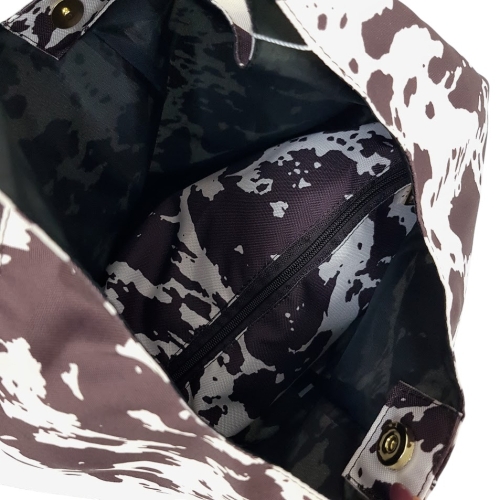 Чанта с кравешки принт - Alessa 11282