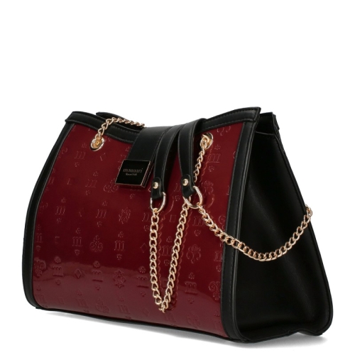 Червена лачена чанта- Monnari Red 11295