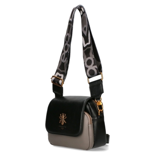 Сива чанта с два сменяеми капака и дълга дръжка- EGO 11381