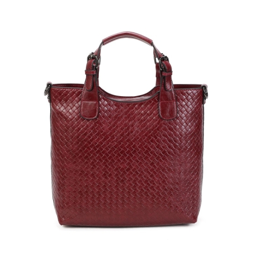 Боти цвят бордо на малък ток от лак и велур- Tara 11360