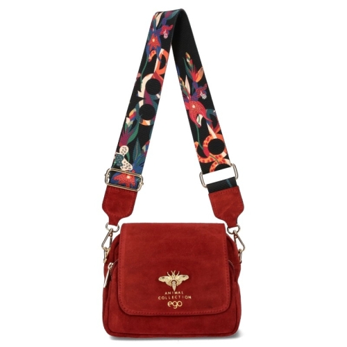 Червени кецове с леопардов принт- Leq Red 11268