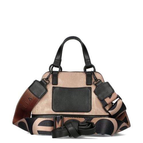 Твърда чанта бежово с черно- EGO Creativiti 11426