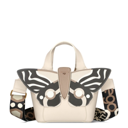 Бежова чанта с пеперуда и органайзер- EGO Inesecta 11427