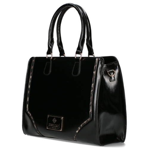 Стилна черна чанта- Monnari 11437